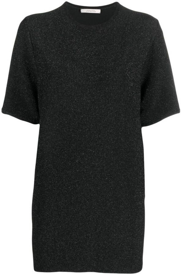 Dorothee Schumacher T-shirt met glitterdetail Zwart
