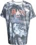 Doublet T-shirt met print Zwart - Thumbnail 1