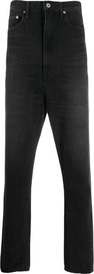 Doublet High waist broek Zwart