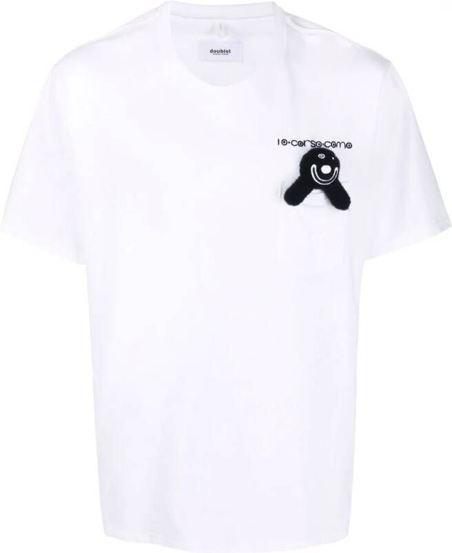 Doublet Katoenen T-shirt Wit