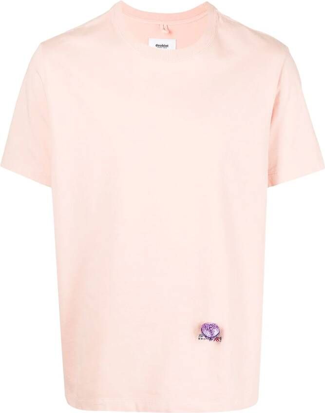 Doublet T-shirt met print Roze