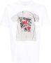 Doublet T-shirt met print Wit - Thumbnail 1