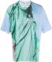 Doublet T-shirt met print Wit - Thumbnail 1