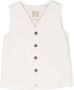 Douuod Kids Gilet met knoopsluiting Wit - Thumbnail 1