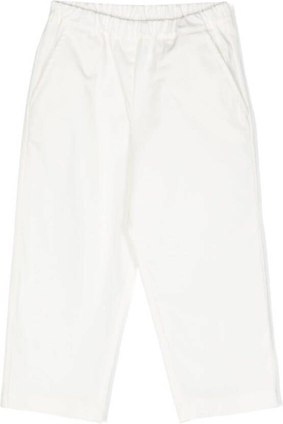 Douuod Kids Straight broek Wit