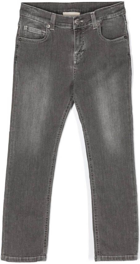 Douuod Kids Straight jeans Grijs