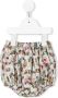 Douuod Kids Broekje met bloe print Grijs - Thumbnail 1
