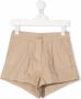 Douuod Kids Geplooide shorts Beige - Thumbnail 1