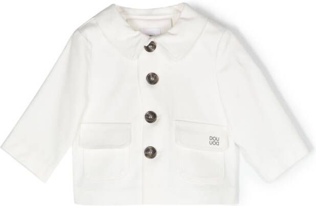 Douuod Kids Jack met logoprint Wit