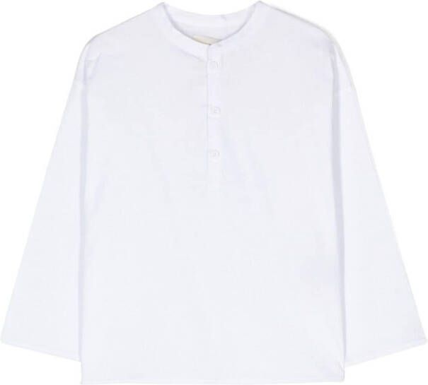 Douuod Kids T-shirt met lange mouwen Wit