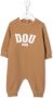 Douuod Kids Romper met logoprint Bruin - Thumbnail 1