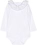 Douuod Kids Romper met ruchekraag Wit - Thumbnail 1