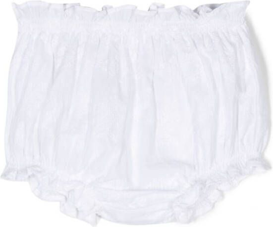 Douuod Kids Babypakje met ruches Wit