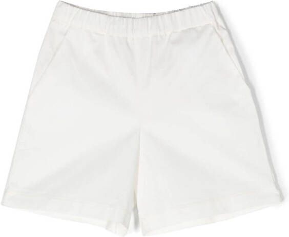 Douuod Kids Shorts met elastische taille Wit