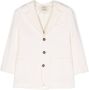 Douuod Kids Blazer met enkele rij knopen Beige - Thumbnail 1