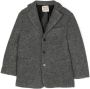 Douuod Kids Blazer met enkele rij knopen Grijs - Thumbnail 1