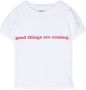 Douuod Kids T-shirt met tekst Wit - Thumbnail 1
