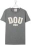 Douuod Kids T-shirt met logoprint Grijs - Thumbnail 1