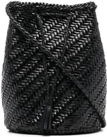 DRAGON DIFFUSION Pompom bucket-tas Zwart