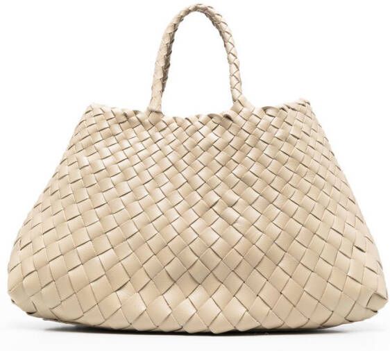 DRAGON DIFFUSION Santa Croce shopper Beige