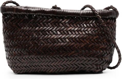 DRAGON DIFFUSION Grace leren tas Bruin