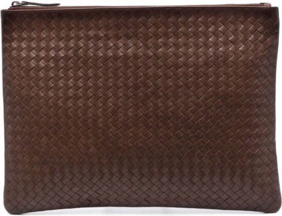 DRAGON DIFFUSION Leren clutch Bruin