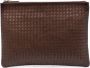 DRAGON DIFFUSION Leren clutch Bruin - Thumbnail 1
