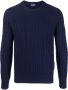 Drumohr Kasjmier trui Blauw - Thumbnail 1