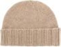Drumohr Kabelgebreide muts Beige - Thumbnail 1