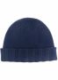 Drumohr Kasjmier muts Blauw - Thumbnail 1