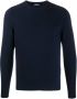 Drumohr Kasjmier trui met ronde hals Blauw - Thumbnail 1