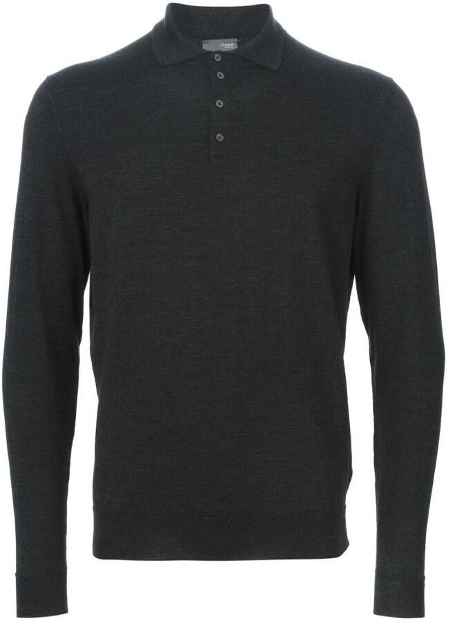 Drumohr polo sweater Grijs