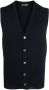 Drumohr Mouwloos vest Blauw - Thumbnail 1