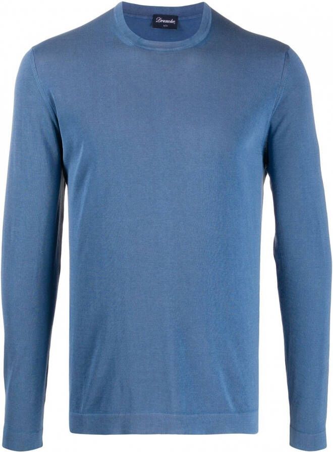 Drumohr Sweater Blauw