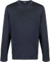 Drumohr Sweater met ronde hals Blauw - Thumbnail 1