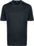 Drumohr T-shirt met ronde hals Blauw - Thumbnail 1