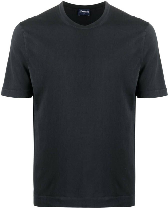 Drumohr T-shirt Zwart