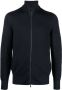 Drumohr Vest met rits Blauw - Thumbnail 1