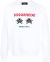 DSQUARED2 Arcade Twins-print sweatshirt Wit - Thumbnail 1
