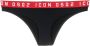 Dsquared2 Bikinislip met logo tailleband Zwart - Thumbnail 1