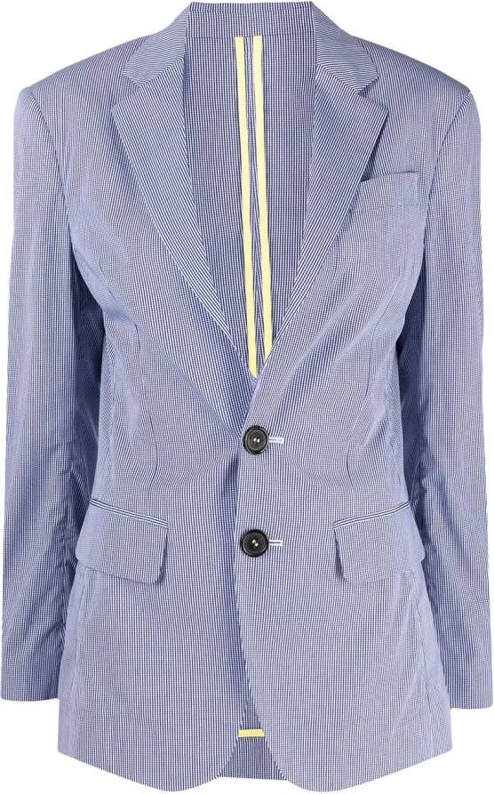 DSQUARED2 Blazerjack met enkele rij knopen Blauw