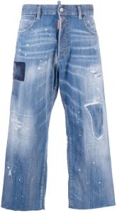 Dsquared2 Jeans met wijde pijpen Blauw