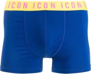 Dsquared2 Boxershorts met logoband Blauw
