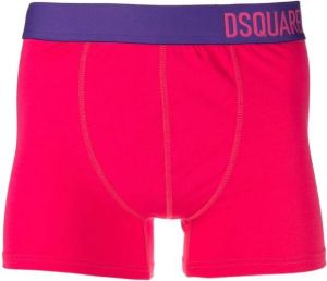 Dsquared2 Boxershorts met logoband Roze
