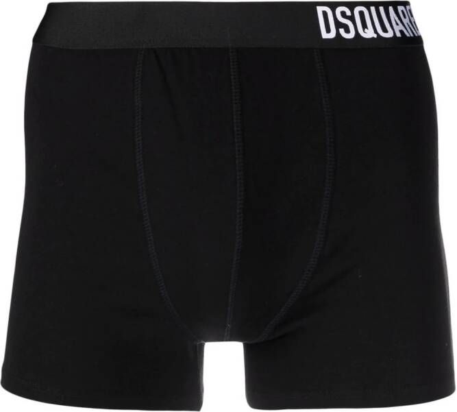 Dsquared2 Boxershorts met logoprint Zwart