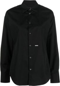 Dsquared2 Button-up blouse Zwart