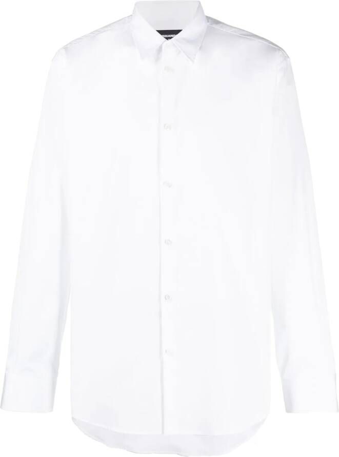 DSQUARED2 Button-up overhemd Wit