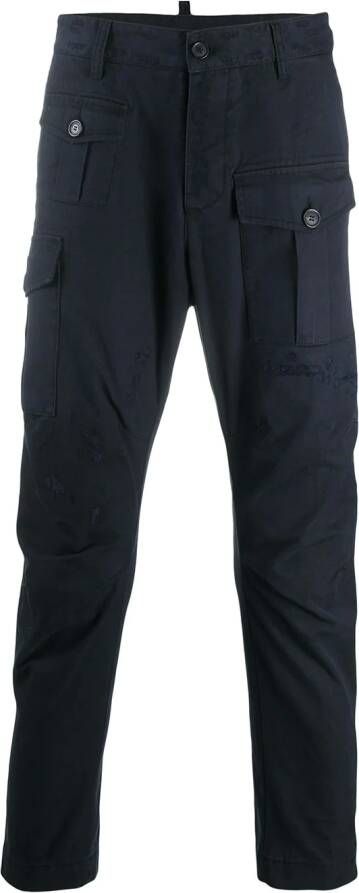 DSQUARED2 Cargo broek Zwart