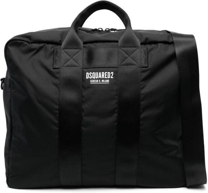 Dsquared2 Ceresio 9 duffeltas Zwart
