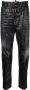 DSQUARED2 coated-finish slim-fit jeans Zwart - Thumbnail 1